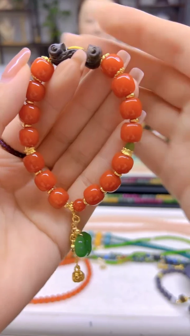 手链未镶嵌南红玛瑙DIY款S781