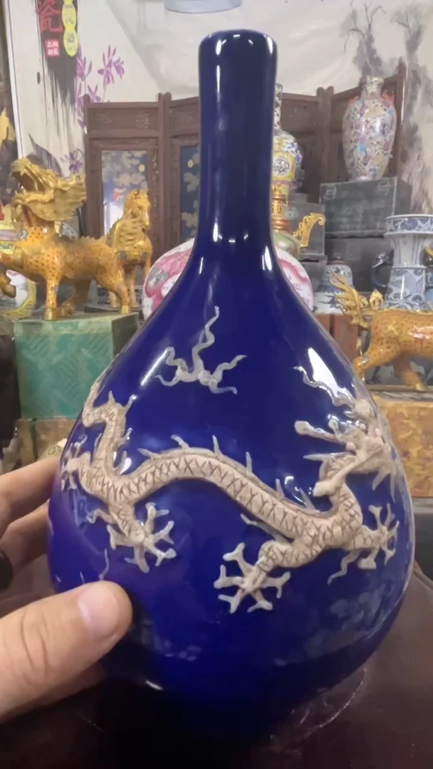 摆件现代陶瓷摆O