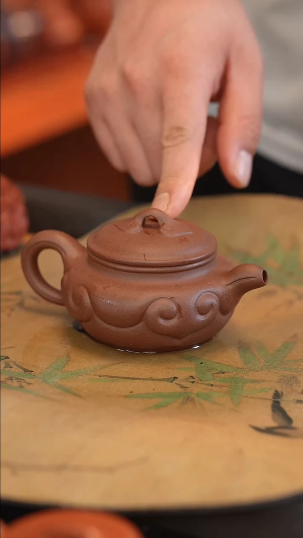 茶壶紫砂原矿手工制作180cc