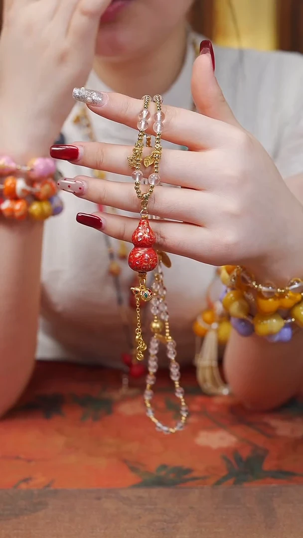 308漆艺工艺小葫芦199