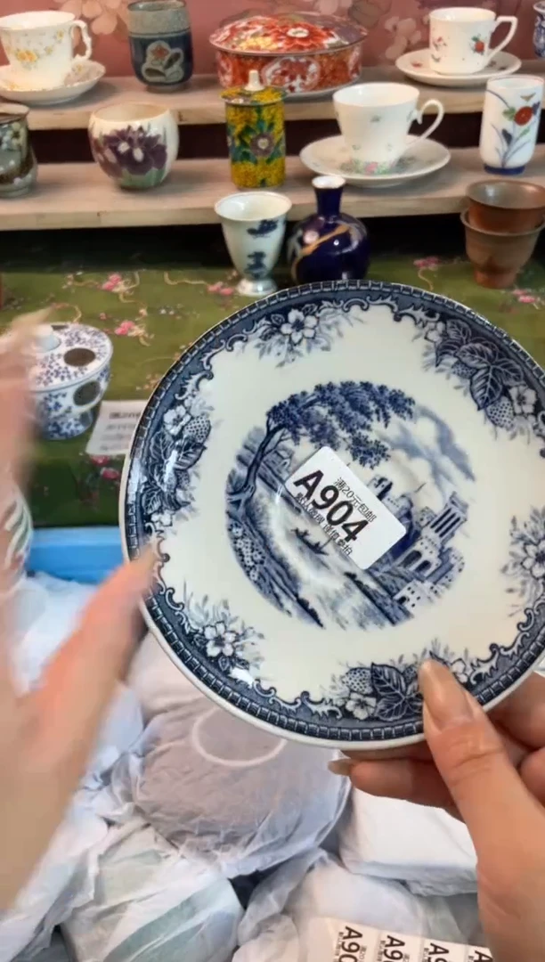 瓷片M***人瓷器瓷器A904