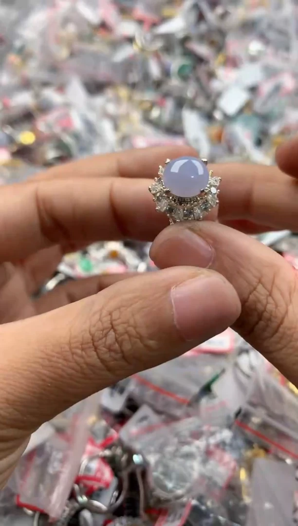 未镶嵌戒指翡翠14              6