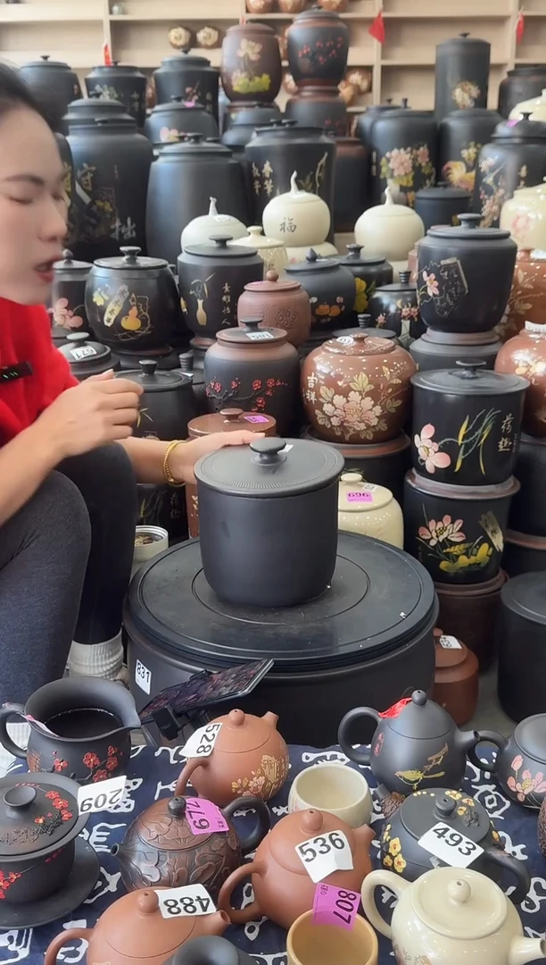 罐瑕疵茶叶罐  小五饼素   701