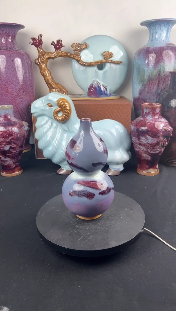 摆件神垕钧瓷收藏工艺品