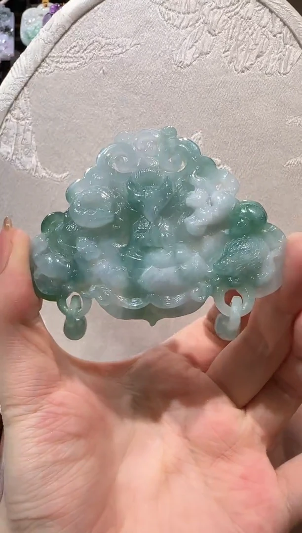 【闪购商品】翡翠颈饰未镶嵌国风