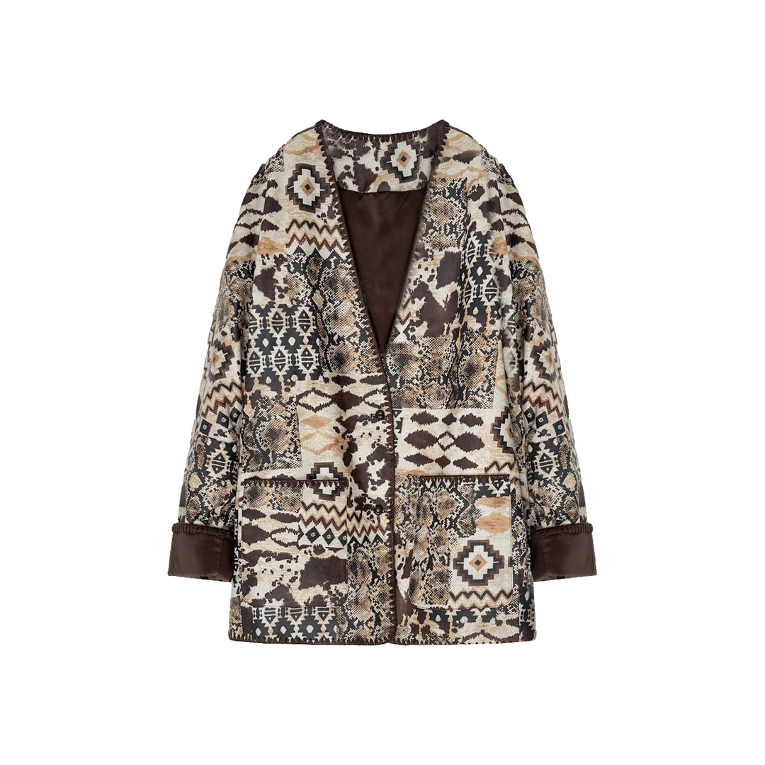 民族风·意大利进口高定丝光羊皮 直充加绒真皮皮衣GGS2510DC26160