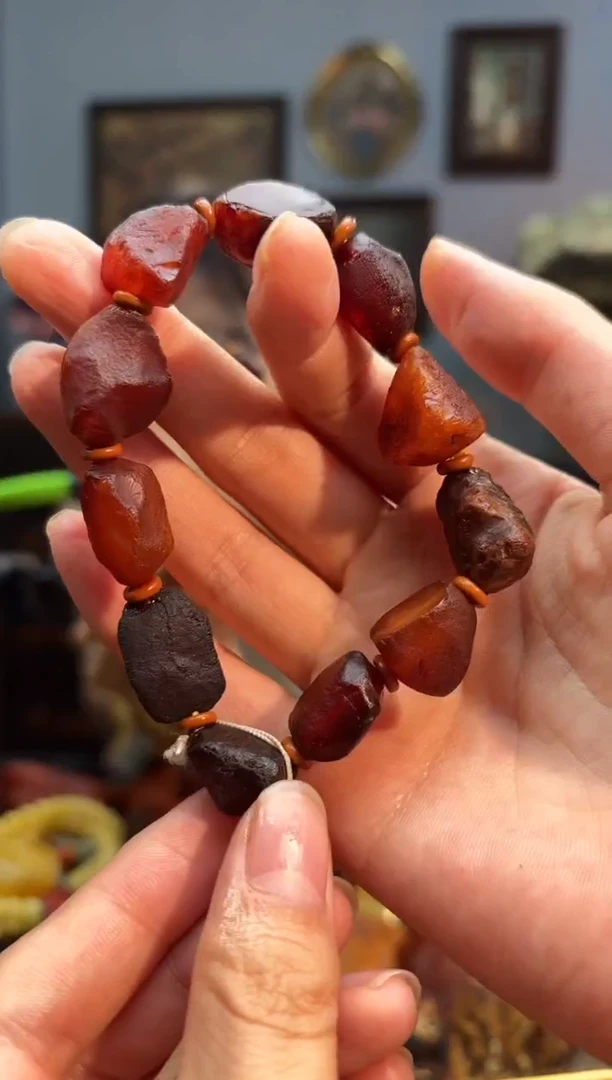 手串琥珀未镶嵌手串
