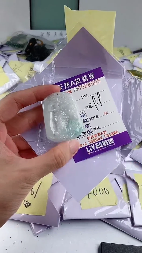 翡翠未镶嵌颈饰