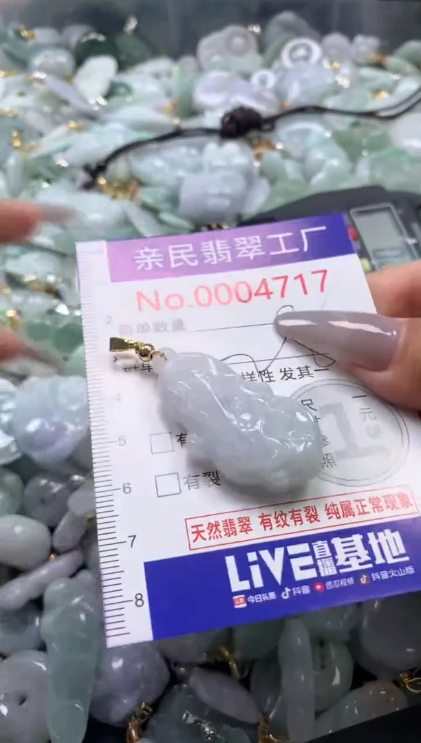 颈饰未镶嵌翡翠4717