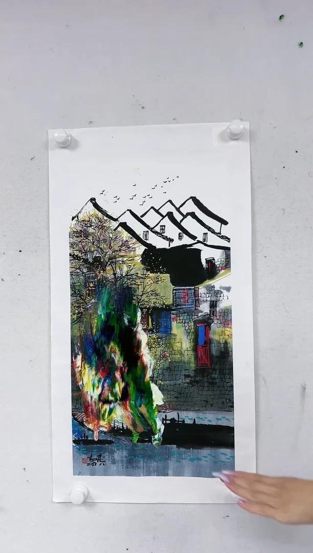 国画赵燮-2平尺-国画作品