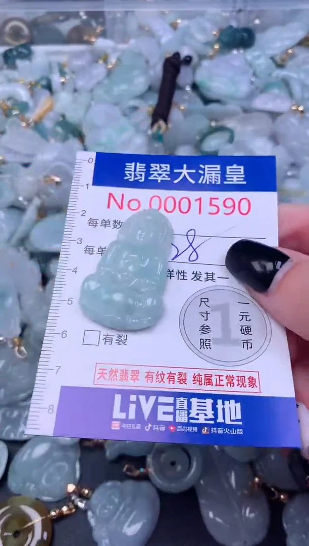 颈饰未镶嵌翡翠1590