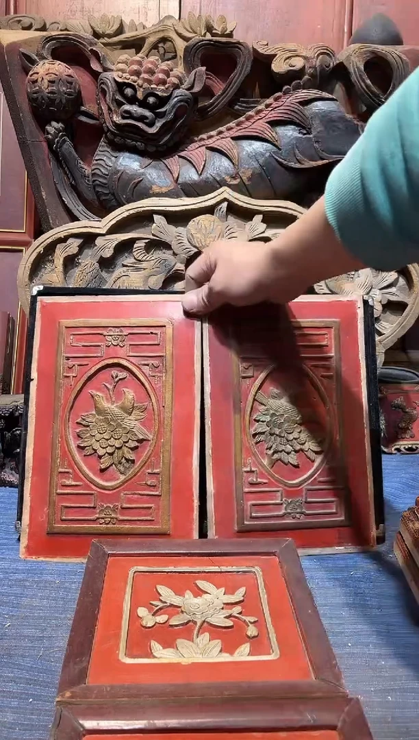 【闪购商品】香樟木老木雕老物件