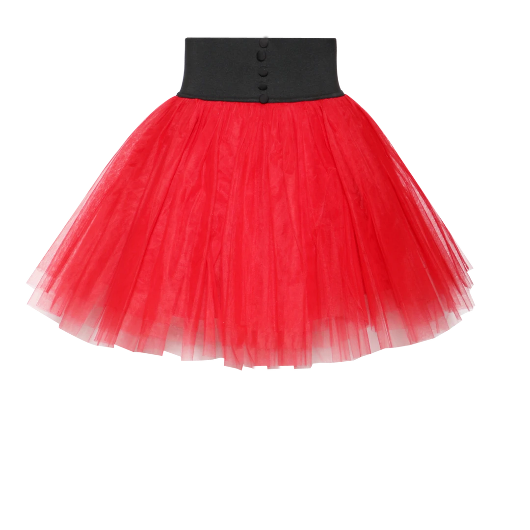 【芒狗专属】MBB红色高腰蓬蓬裙C212-990-R83