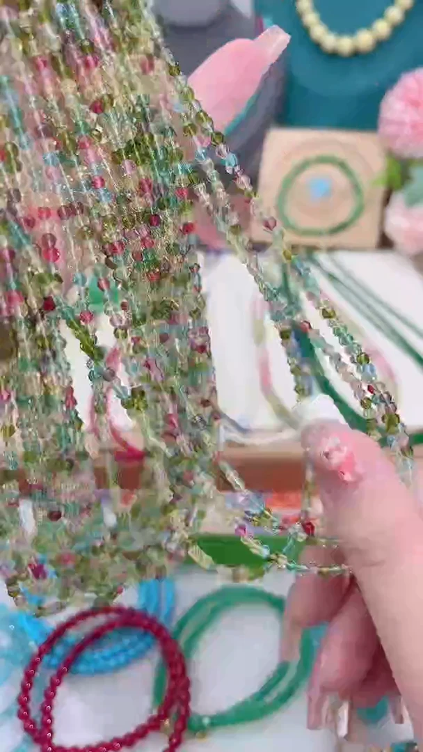 银S925镶嵌颈饰尖晶石彩19.9