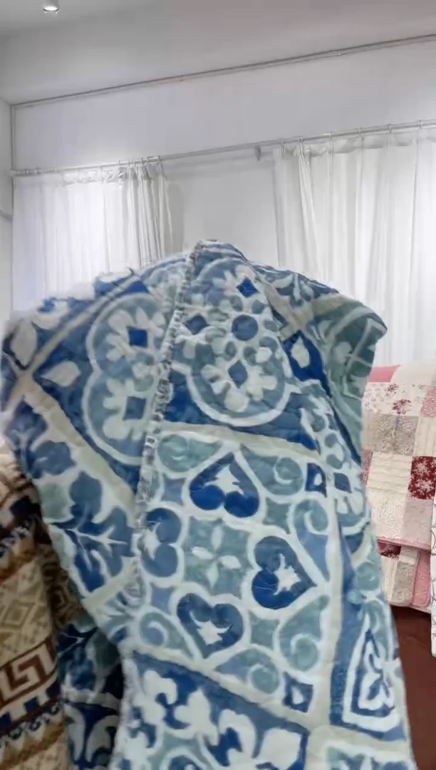 棉220*230纯棉床盖25号微瑕