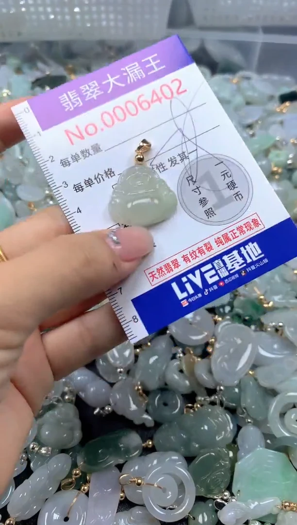 颈饰未镶嵌翡翠6402