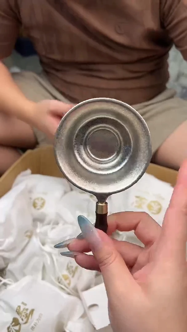 纯钛茶漏  冰晶
