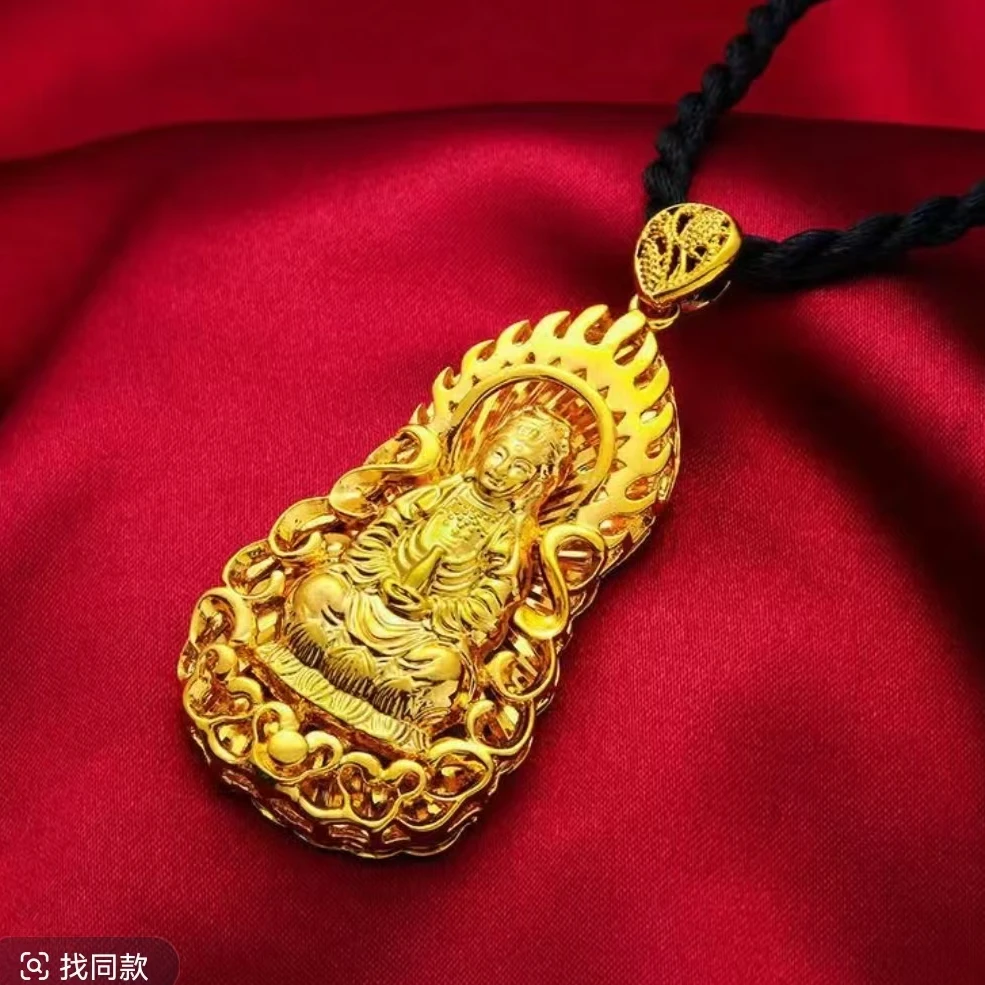 合金吊坠 经典款   观音吊坠  男女同款   时尚  潮流  百搭