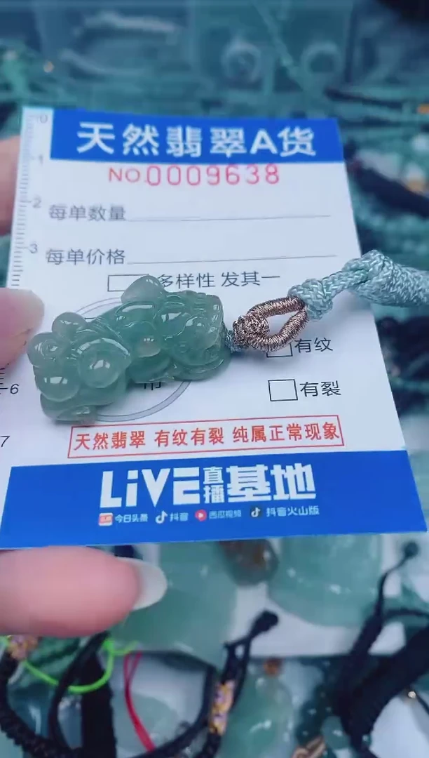 颈饰未镶嵌翡翠00009638