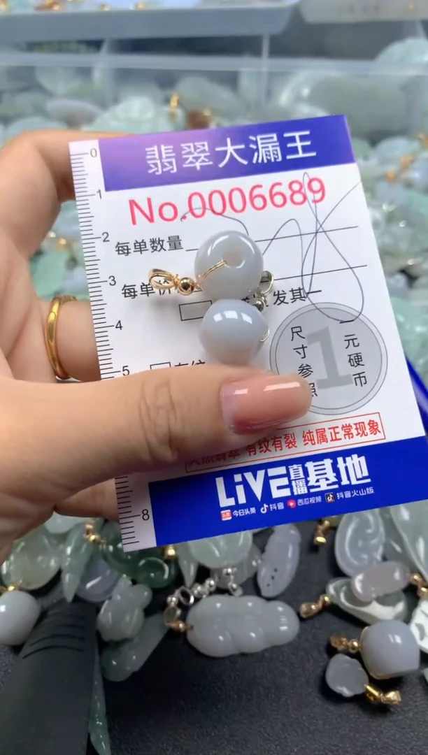 颈饰未镶嵌翡翠6689