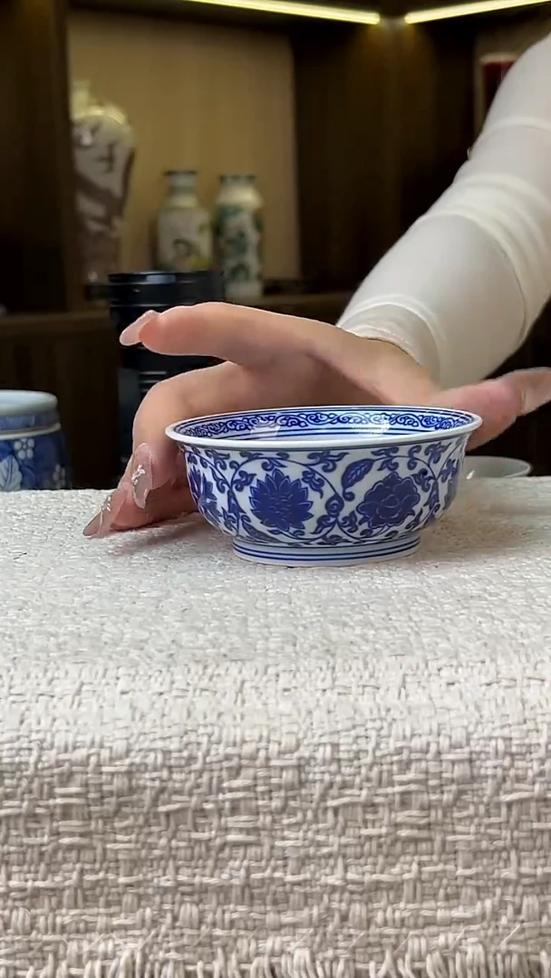 瓷片景德镇毛仔柴窑杯