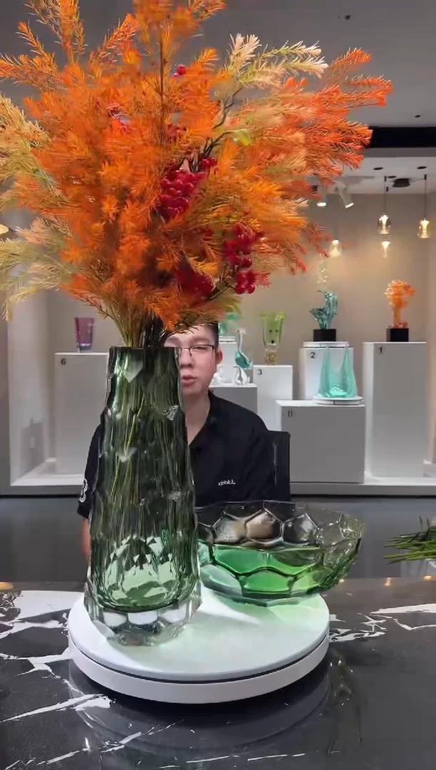 摆件巴比特美学 一组花器加果盘