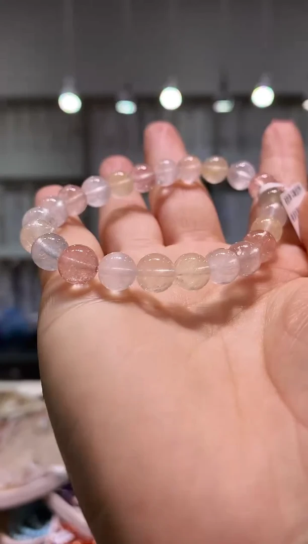 未镶嵌手链水晶多样性发其一