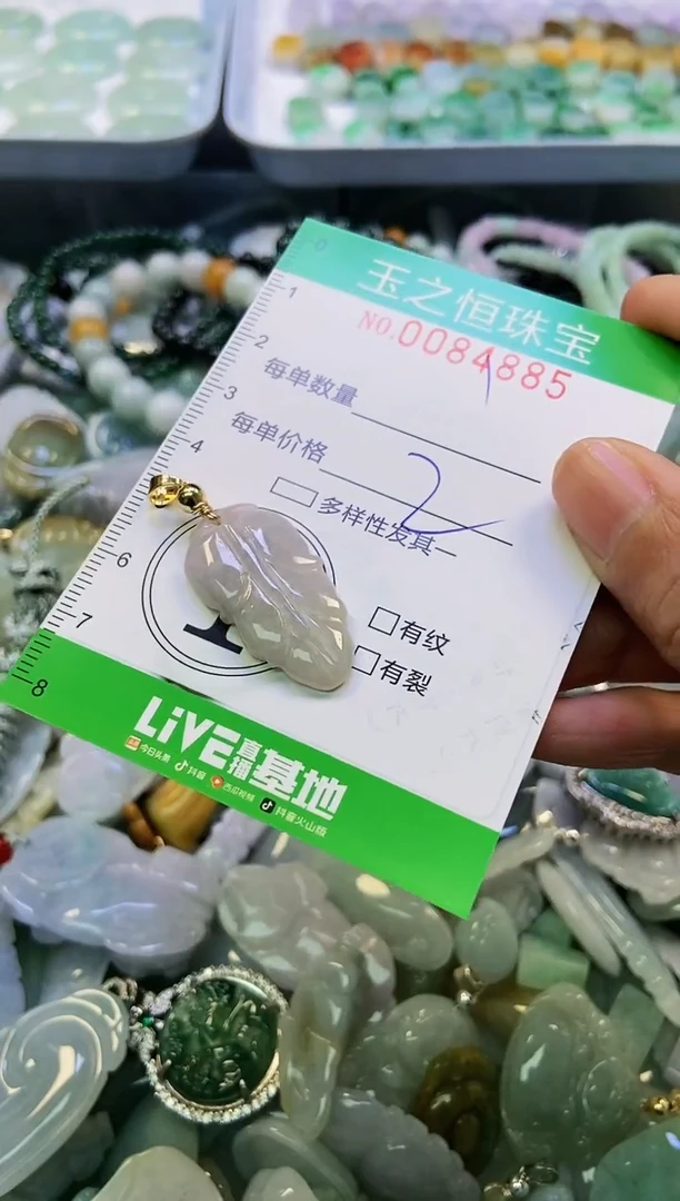 翡翠未镶嵌颈饰闪购0084885