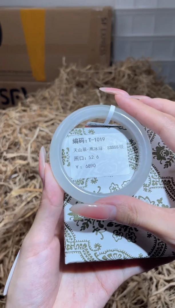 未镶嵌手镯石英质玉T1019B