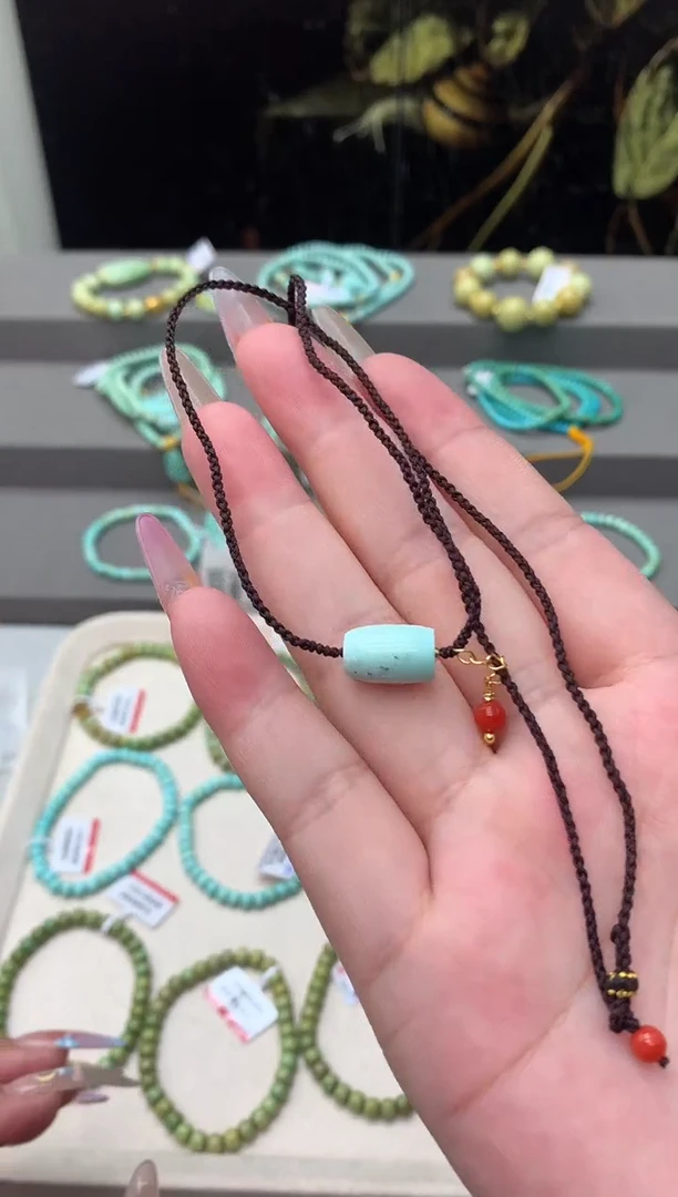 南红玛瑙锁骨链未镶嵌C147