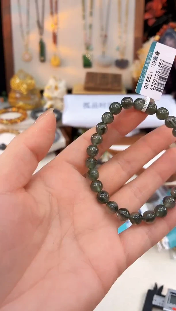 18K金镶嵌手链水晶@@E921B016829