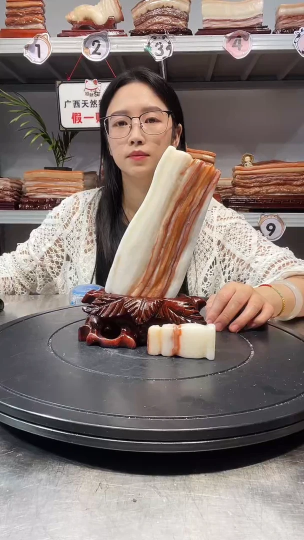 石材天然石材柳州猪肉石14-22-2.2