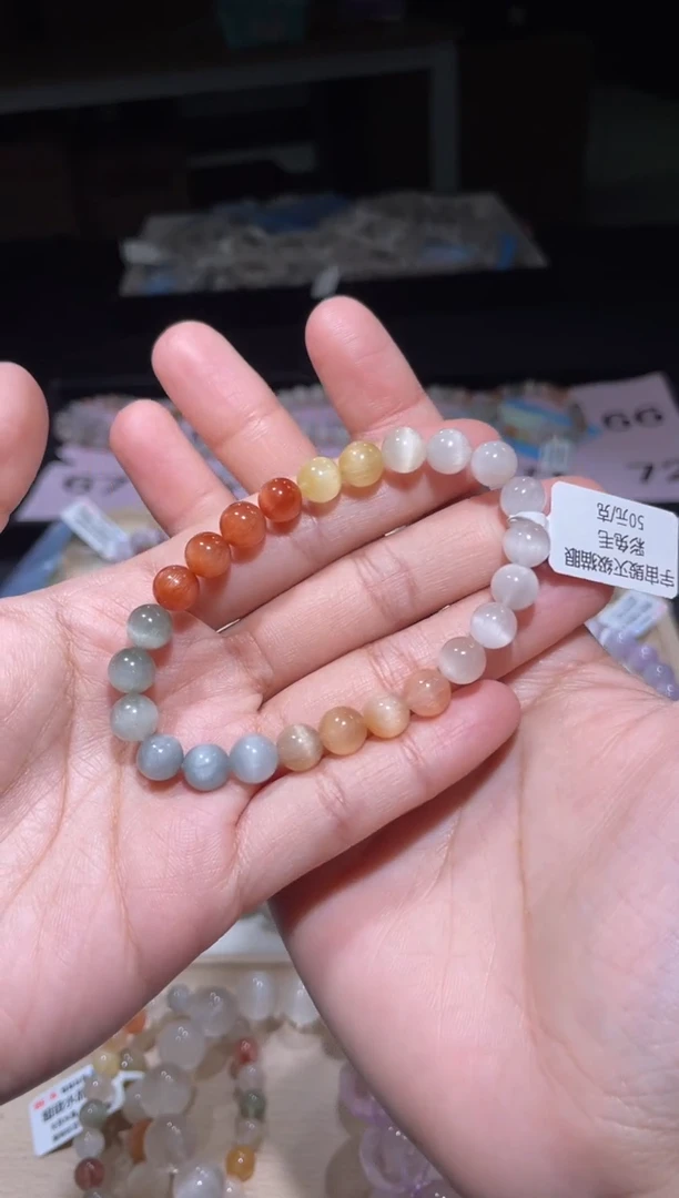 【闪购商品】水晶手链未镶嵌60号多样性发货一V 7+