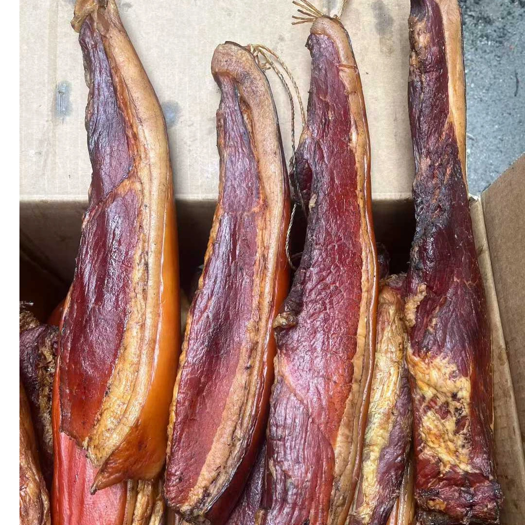 四川风味烟熏二刀腊肉（一件60斤）