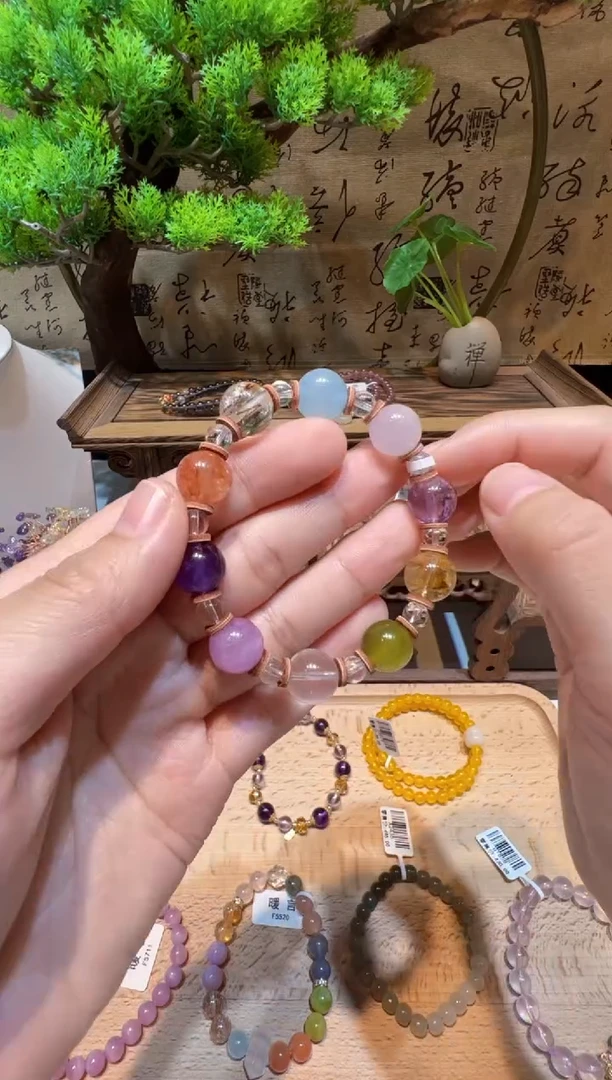 未镶嵌手串水晶手饰@@