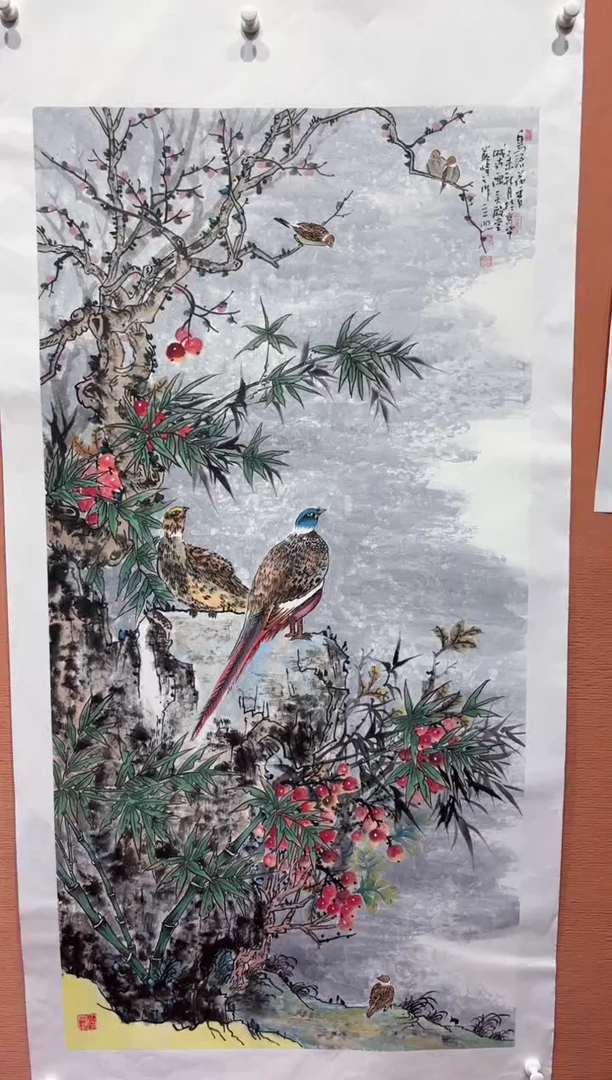 国画师立照老师国画作品