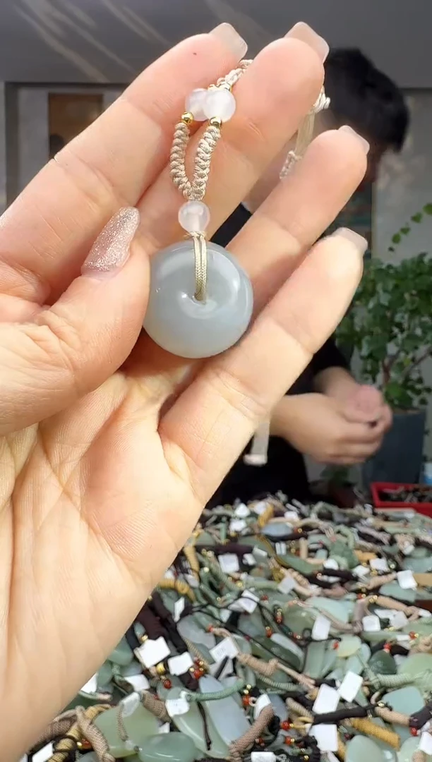 颈饰未镶嵌和田玉拍一发一多样性发货