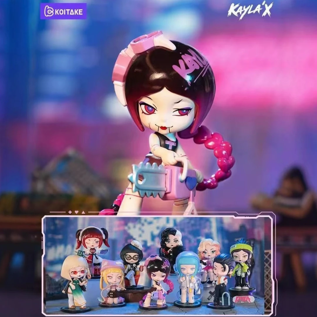 【拆盒】欣欣 敢潮街区 潮玩盲盒摆件