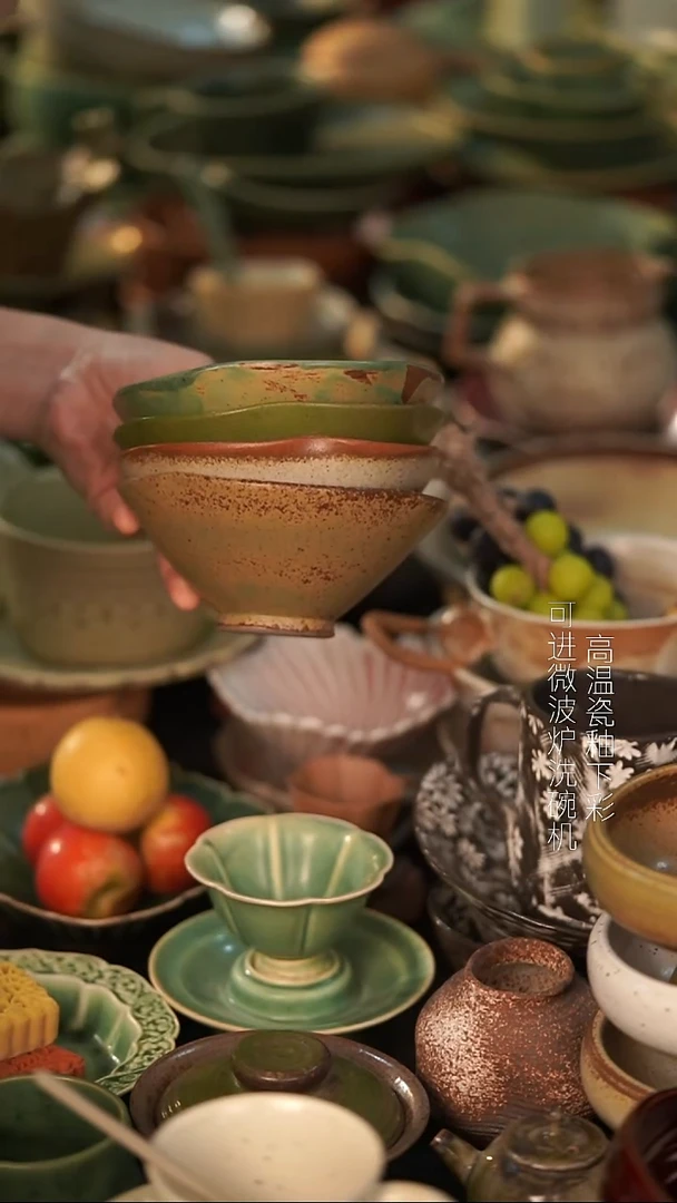 陶瓷景德镇手作餐具@@