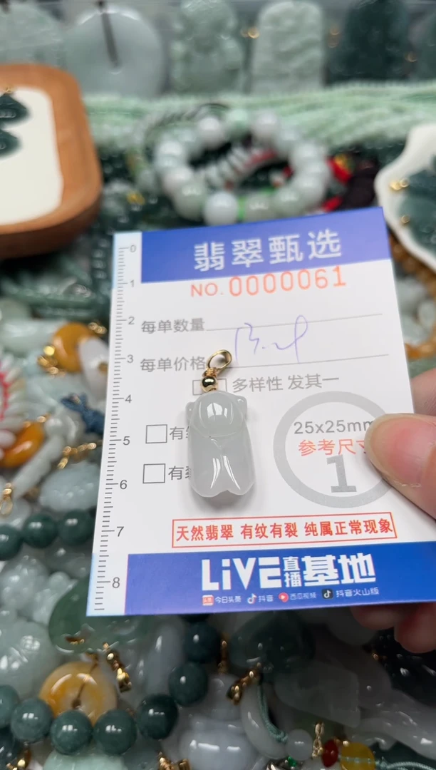 【闪购商品】翡翠颈饰未镶嵌00..0061