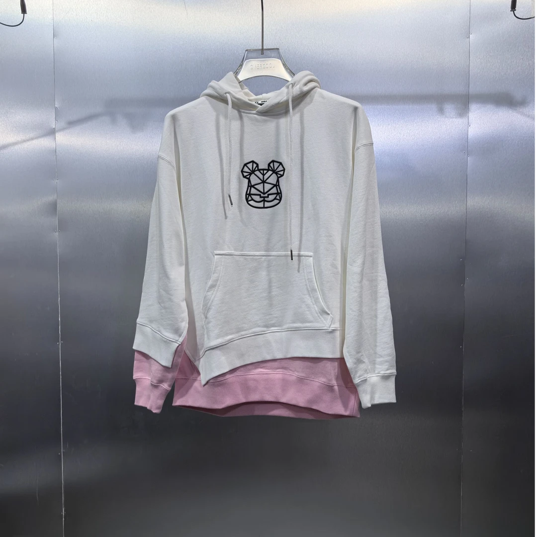 X03-111522-BBA春秋季假两件设计时尚连帽卫衣