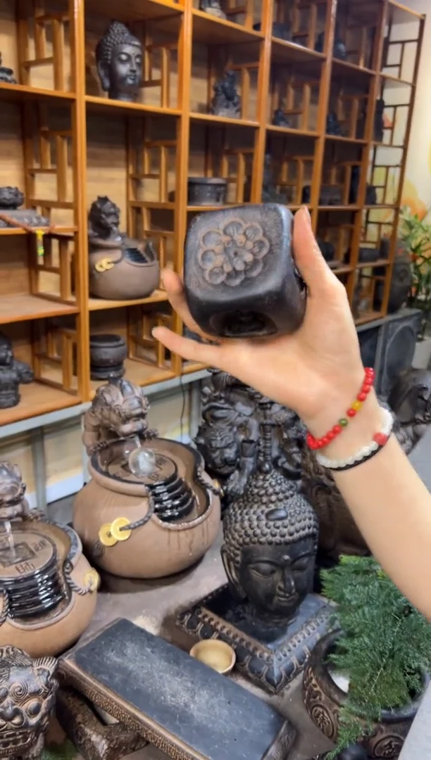 陶土【火山泥】四面佛香插