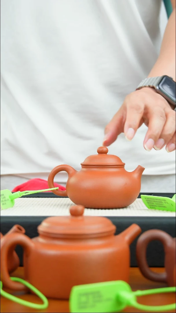 茶壶紫砂轻**行宜兴原矿无添加手工壶