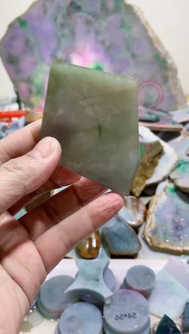 裸石翡翠溆****面0蒙0翡翠珠宝527