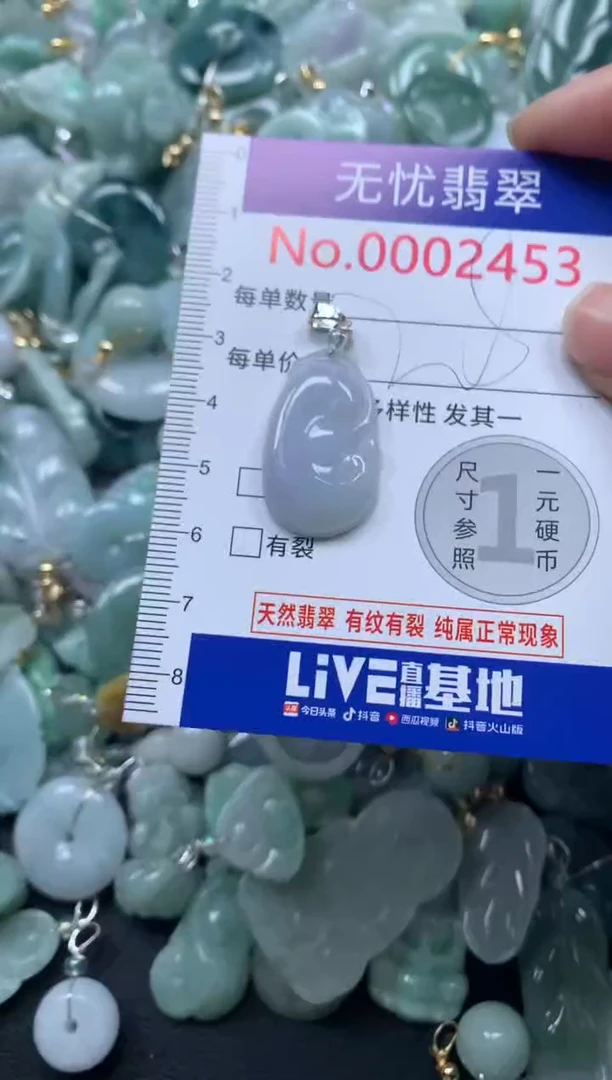 颈饰未镶嵌翡翠2453