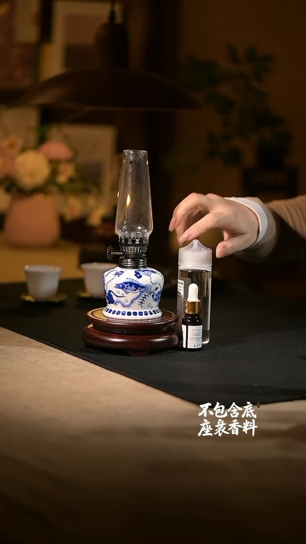 景德镇陶瓷香薰灯摆件