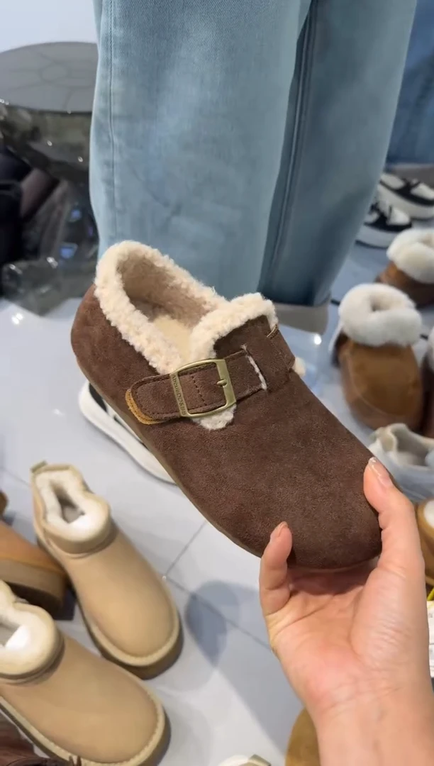 板鞋博肯加棉 26992 棕色 37码