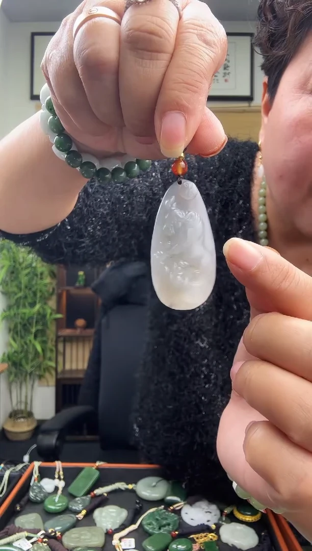 颈饰未镶嵌和田玉多样性发一  28