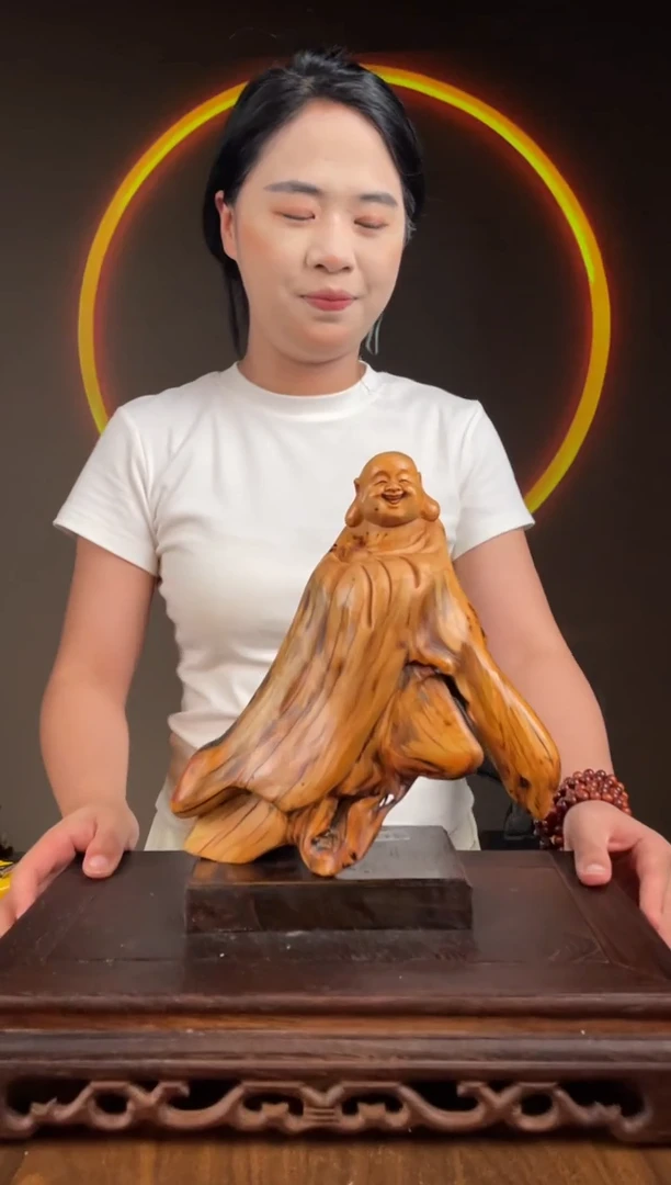 柏木（崖柏）手工摆件,先抢先得! 编号:59