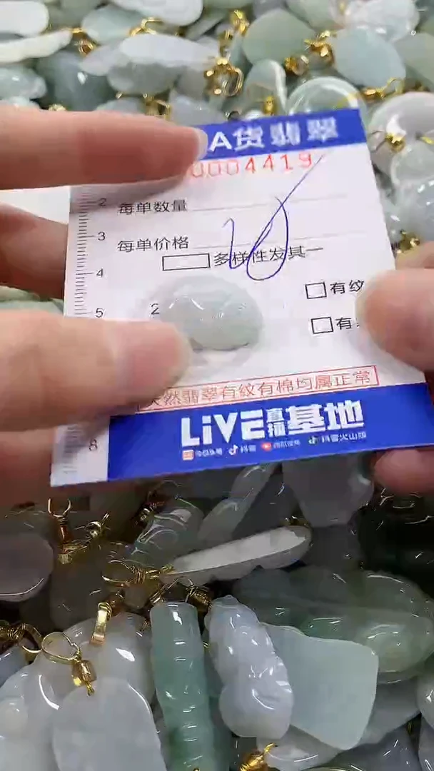 颈饰未镶嵌翡翠纯天然货a翡翠